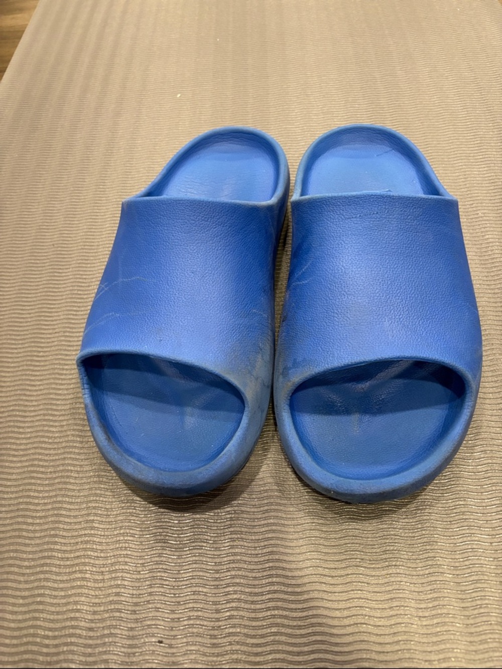Kids Blue Slide Sandals